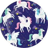 Unicorn Galaxy születésnapi party -készletkészlet, 8. kiszolgálás