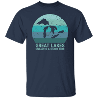 Graphic America State of Michigan USA Great Lakes férfi grafikus póló kollekció