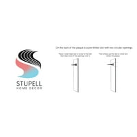 Stupell Industries Cardinal Bird ülő fák grafikus művészet, keret nélküli művészet nyomtatott fali művészet, design by lil 'rue