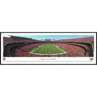 Kansas City Chiefs - End Zone a Arrowhead Stadionon - Blakeway Panoramas NFL nyomtatás standard kerettel