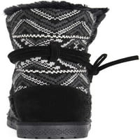 Luks női Clementine Boots Fashion, Black Marl, 7.0 méret