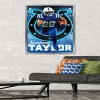 Indianapolis Colts - Jonathan Taylor Wall poszter, 22.375 34 keretes