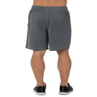 Athletic Works férfiak 8 aktív rácsháló húzószálú rövidnadrág, 2-csomag, S-3XL méretű