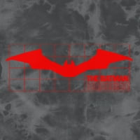 Batman férfi nyakkendő festék grafikus póló A Batman logó, S-XL méretek