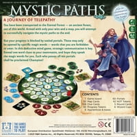 Mystic Paths-Deduktív Szó Játék W Egy Állandóan Változó Tábla, Nyomokat, Varázslók & Portálok, Korosztály 12+, 2-Játékos, 30-Min
