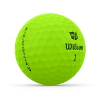Wilson Duo Opti golflabda, Zöld, 12 golyós csomag