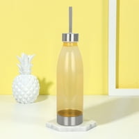Alaptársok 22oz sárga és ezüst műanyag vizes palack csavarsapkával