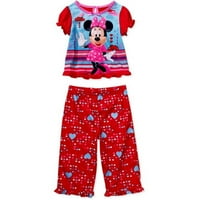 : Disney - csecsemő lányok Minnie egér 2 darabos pizsamája
