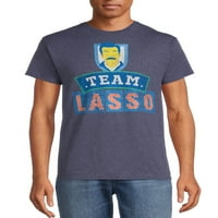 Ted Lasso férfi grafikus pólók rövid ujjú, 2-csomag, S-3XL méretű