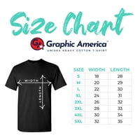 Graphic America Animal Zsiráf férfi grafikus póló