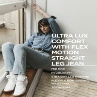 Lee® női Ultra Lu Comfort fle mozgással egyenes láb farmer