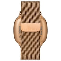 ICONNECT BY Time Premium Active Smart Watch érintőképernyővel és pulzusszámmal - Rose Gold -Tone hálószalaggal